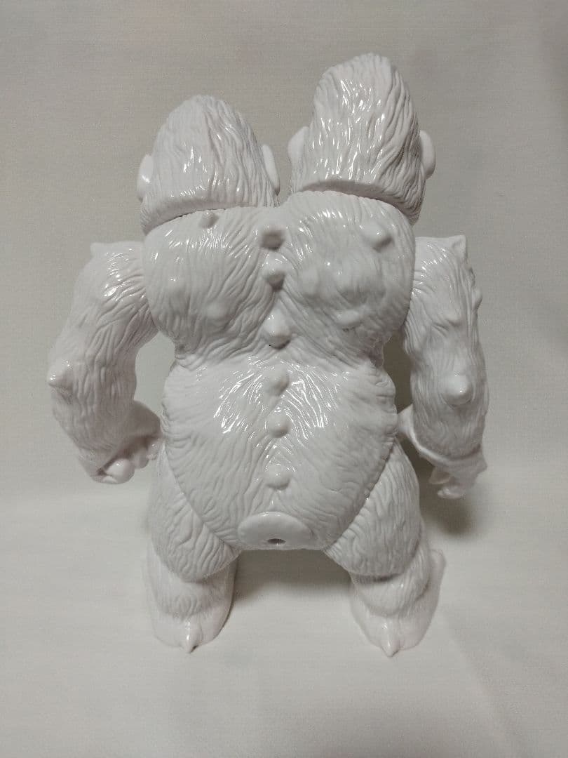 ソフビ Sofubi HxS キングゴリラ獣 white 30CM