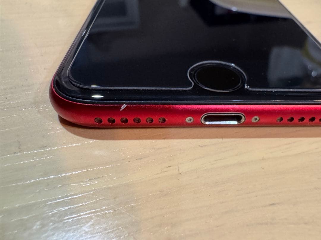 iPhone SE 第2世代 レッド 128GB バッテリー77%