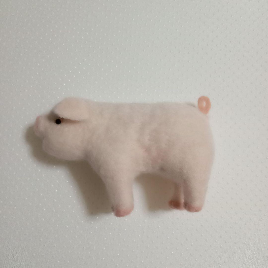 羊毛フェルト コブタ 仔豚 子豚 ぶた ブタ 作家作品