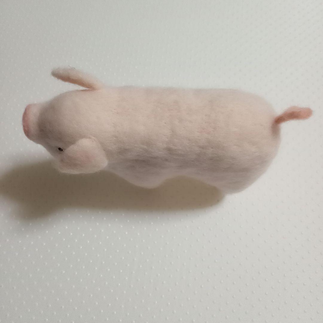 羊毛フェルト コブタ 仔豚 子豚 ぶた ブタ 作家作品