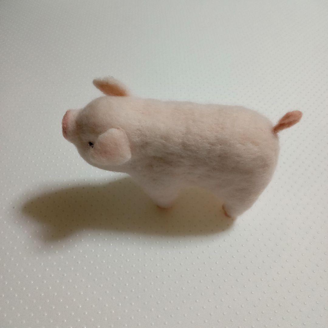 羊毛フェルト コブタ 仔豚 子豚 ぶた ブタ 作家作品