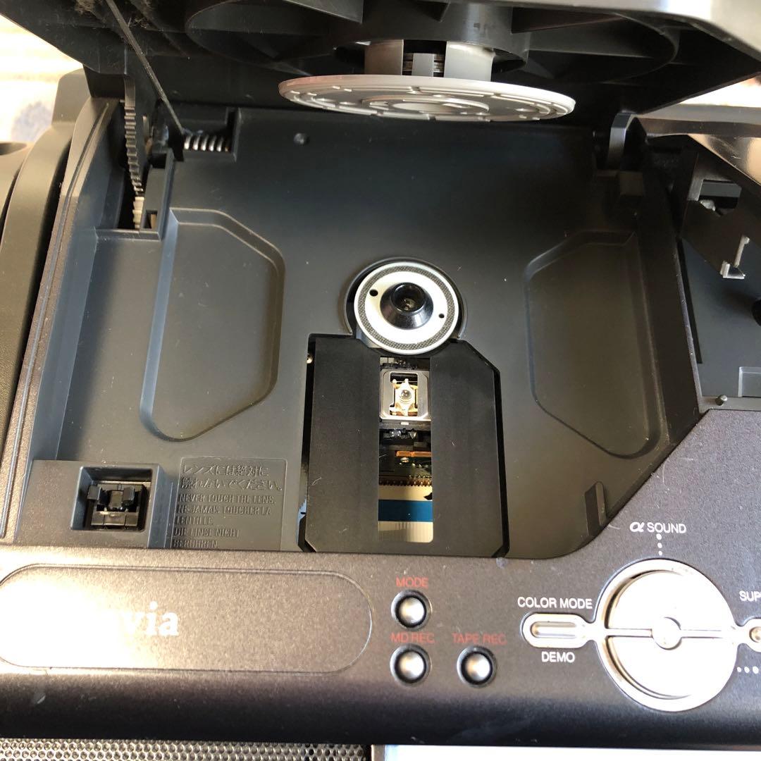 Victorビクター　Clavia CDMDラジカセポータブルシステム　稼働品