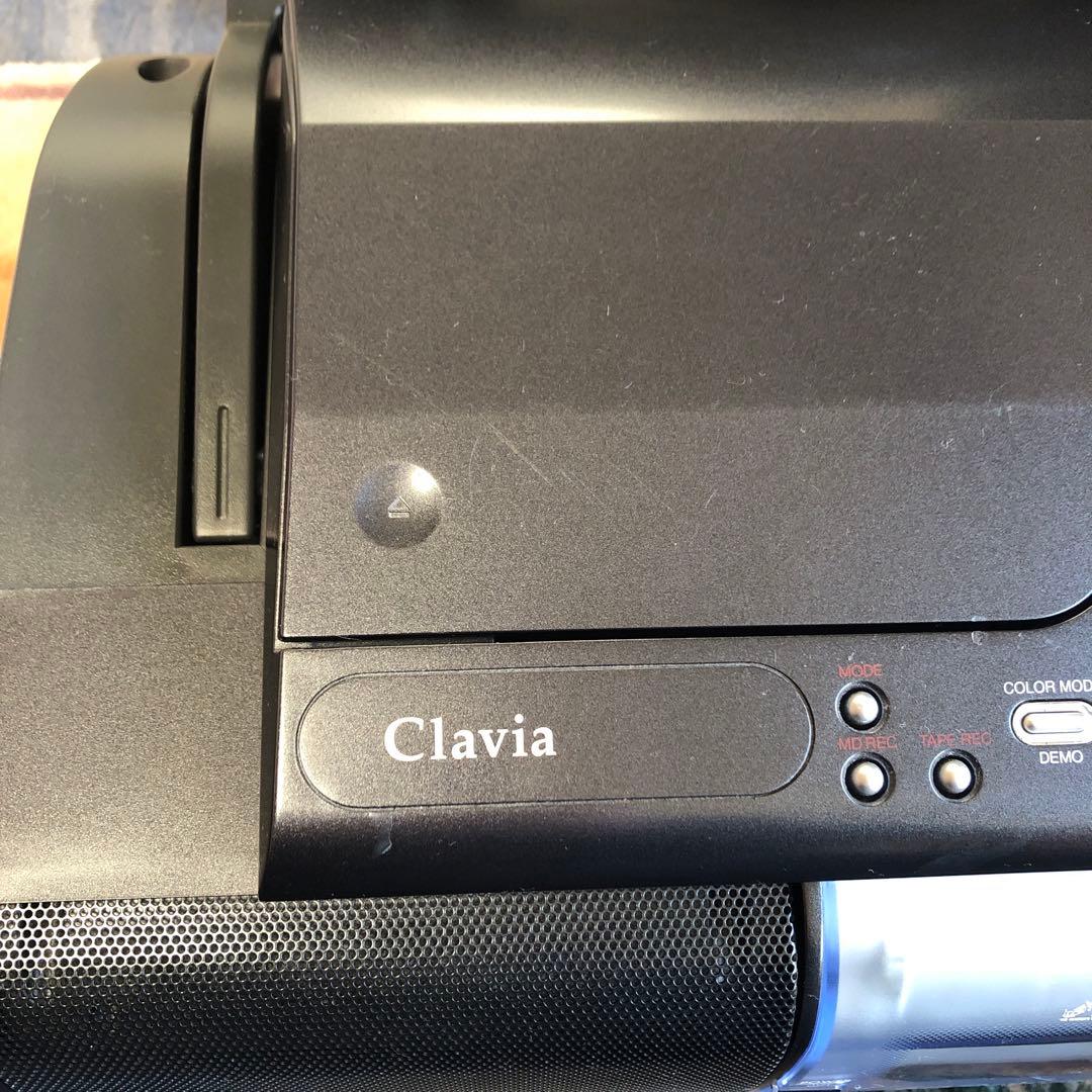 Victorビクター　Clavia CDMDラジカセポータブルシステム　稼働品