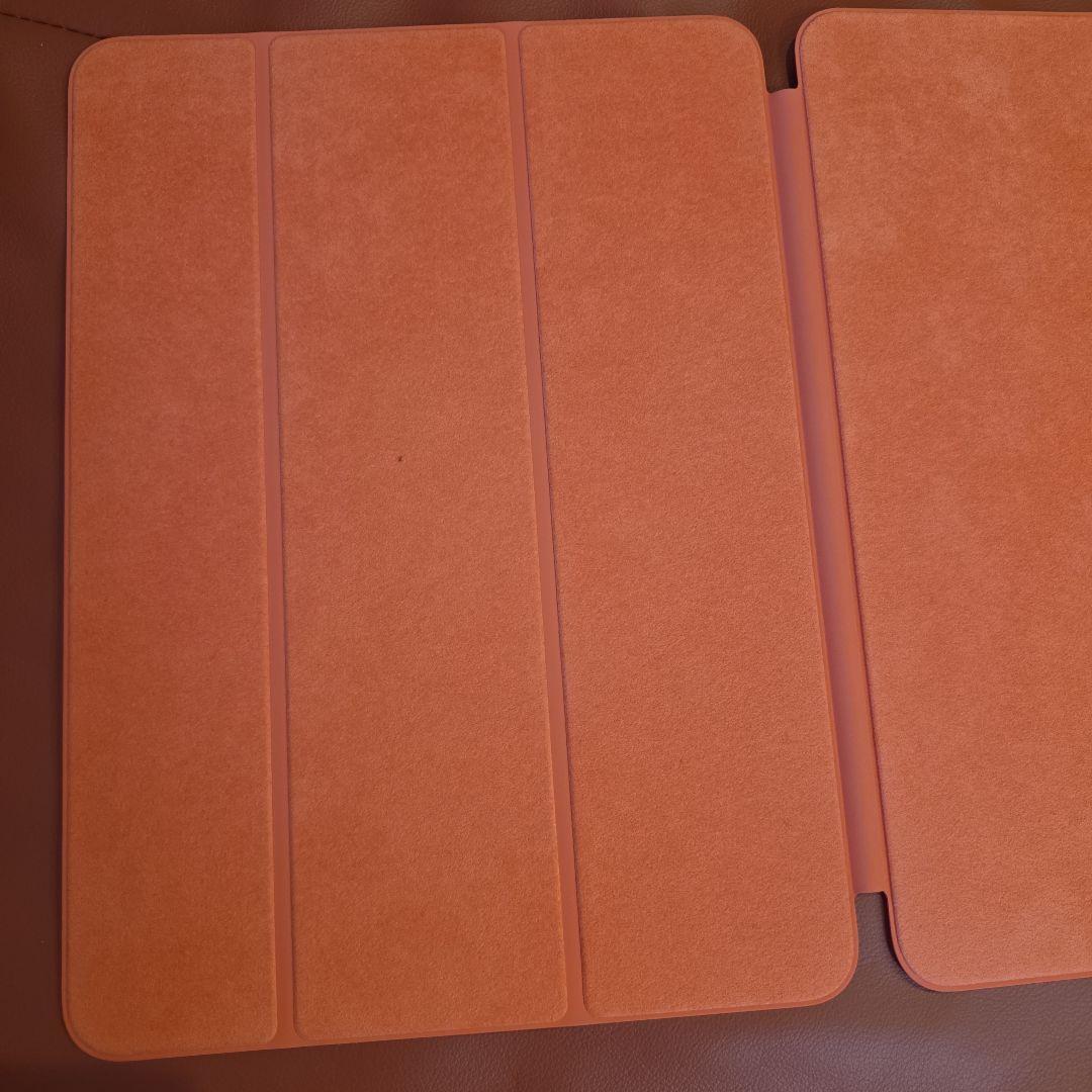 オレンジ シリコン iPadAir(第５世代)ケース Appleロゴ入り