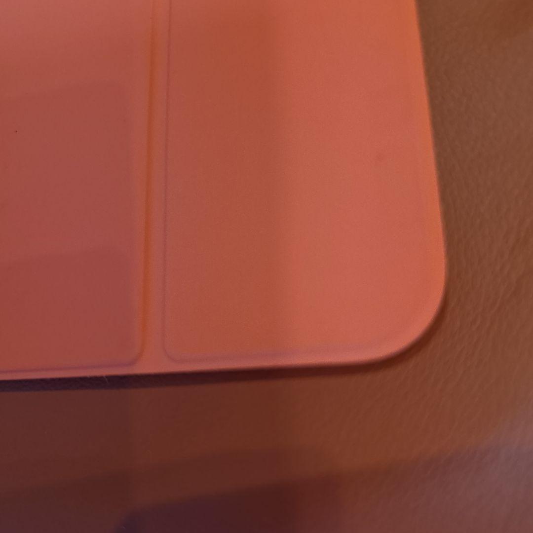 オレンジ シリコン iPadAir(第５世代)ケース Appleロゴ入り