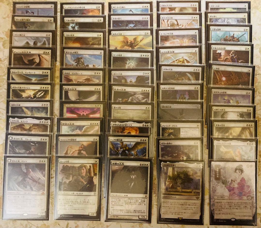 希望の源、ジアーダ統率者デッキ スリーブ、プレイマット付き