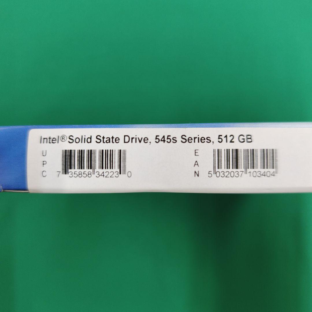 Intel SSD 545s 512GB SATA 2.5インチ 新品未開封