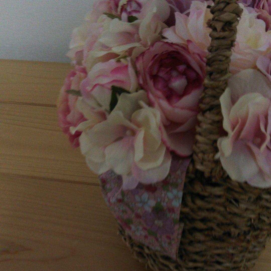 花篭アレンジ（アートフラワー）