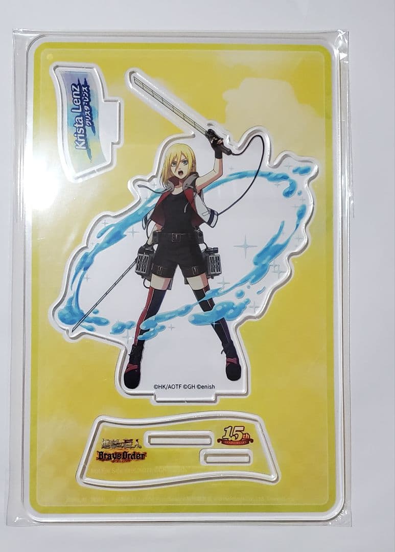 進撃の巨人Braveorder　ブレオダ　アクスタ　アクリルスタンド