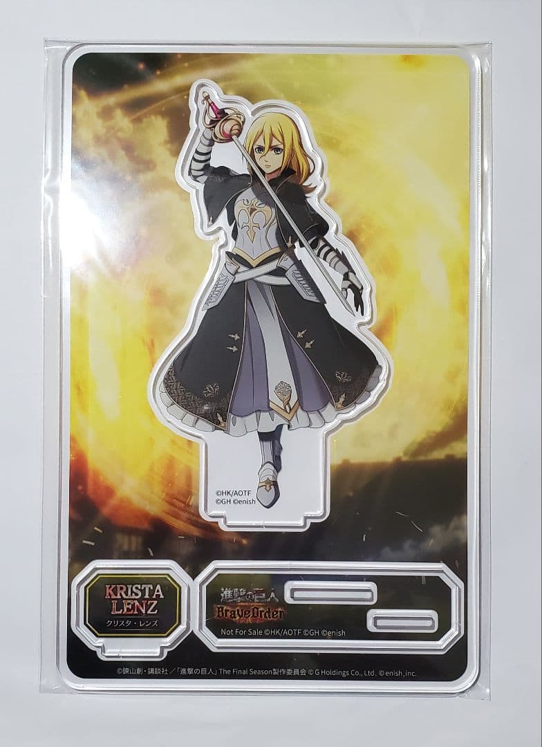 進撃の巨人Braveorder　ブレオダ　アクスタ　アクリルスタンド