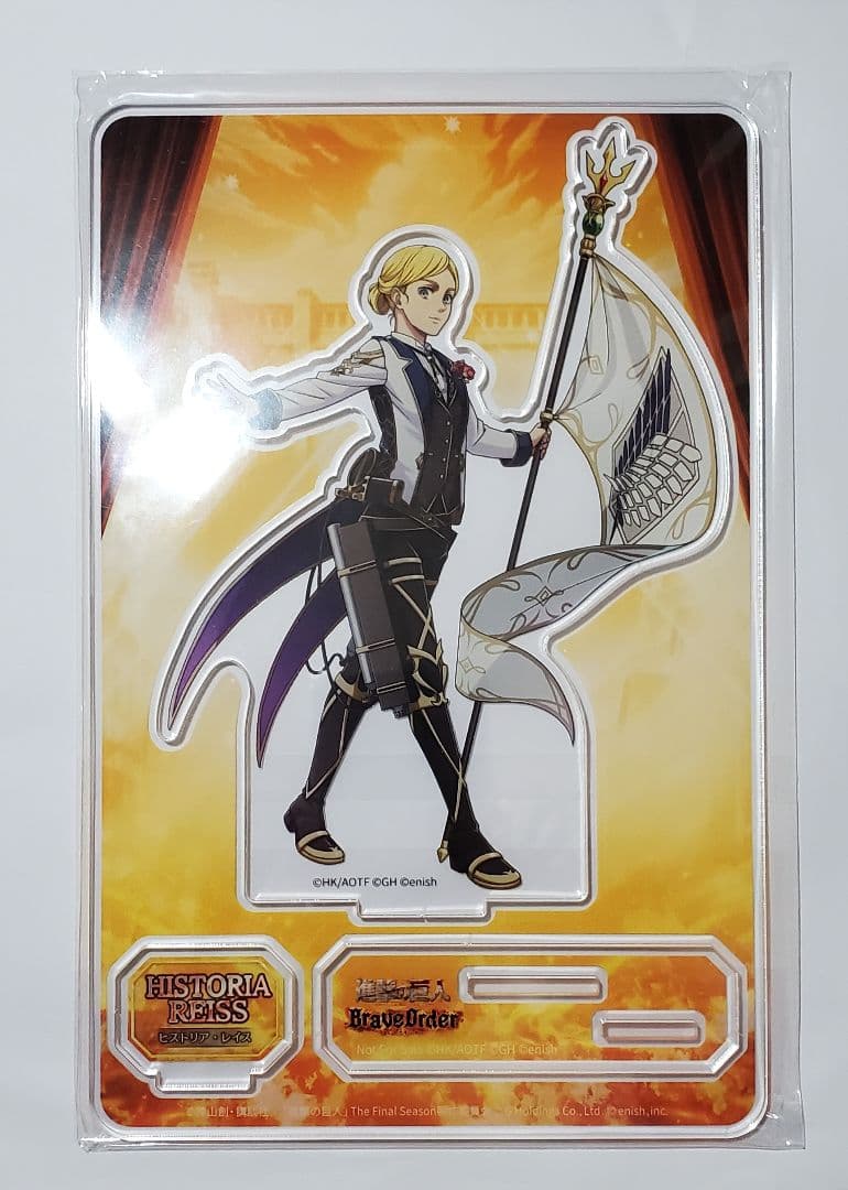 進撃の巨人Braveorder　ブレオダ　アクスタ　アクリルスタンド