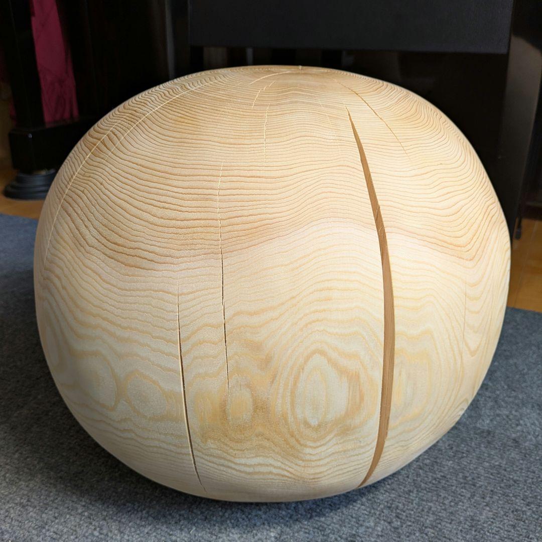 mato　　天然ヒバ　丸型　切り株　丸太　高さ約32㎝