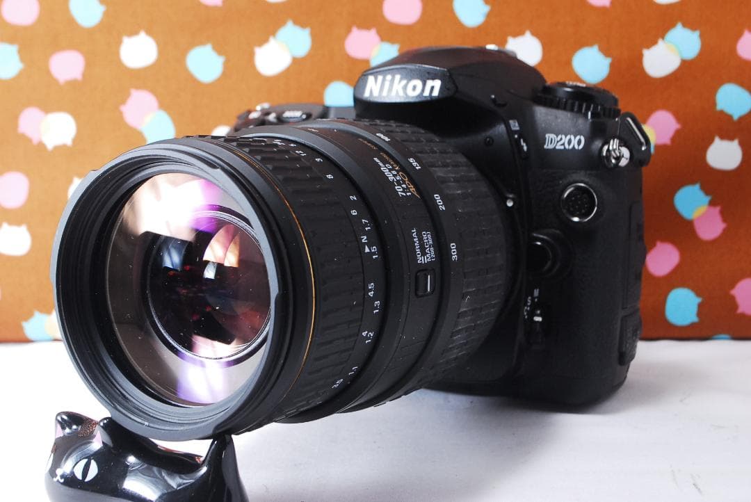 ✨美品✨望遠レンズ付き✨Nikon D200 レンズセット