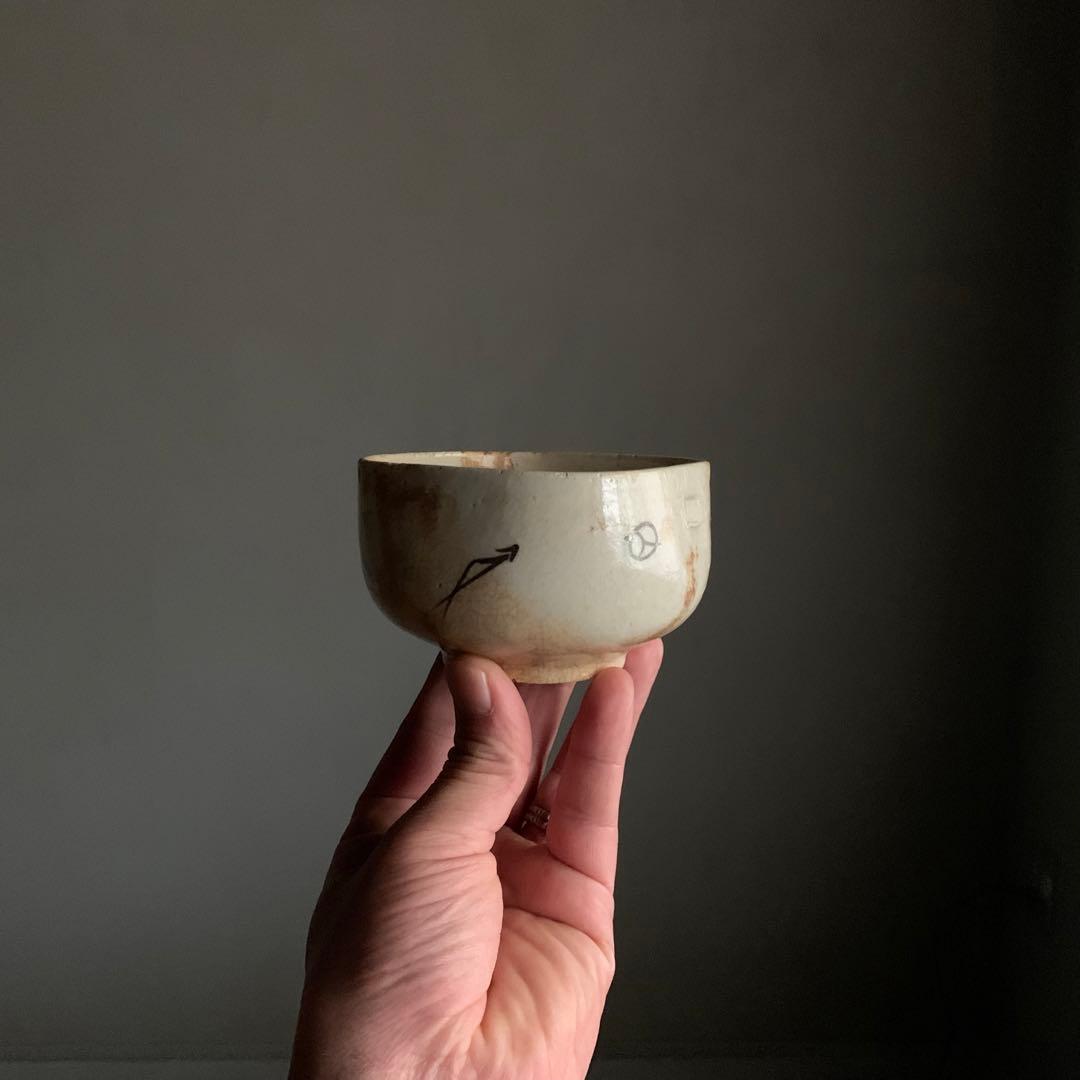 絵瀬戸 四方形 茶碗 蓋物 18〜19世紀 向付 古美術 古道具 アンティーク