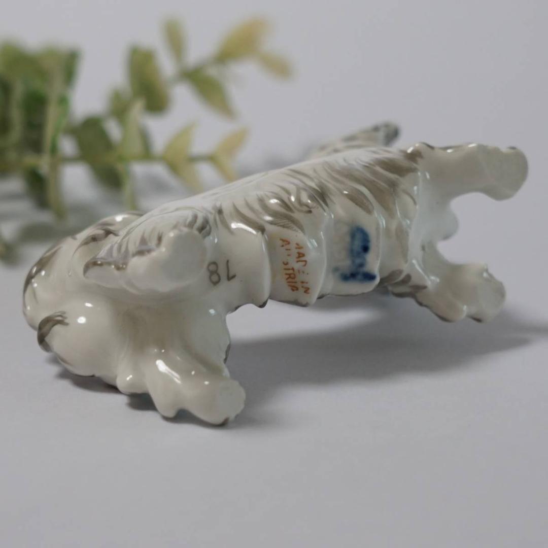 希少 訳有 アウガルテン オーストリア ウィーン 犬 テリア