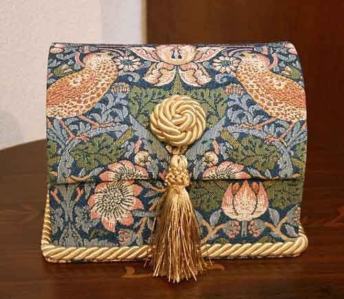 小物入れ ジェニファーテイラー ウィリアムモリス いちご泥棒 33098BX