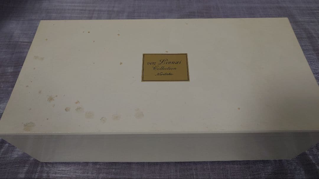 【Noritake】未使用 リンネ花時計 陶器 掛時計/置時計