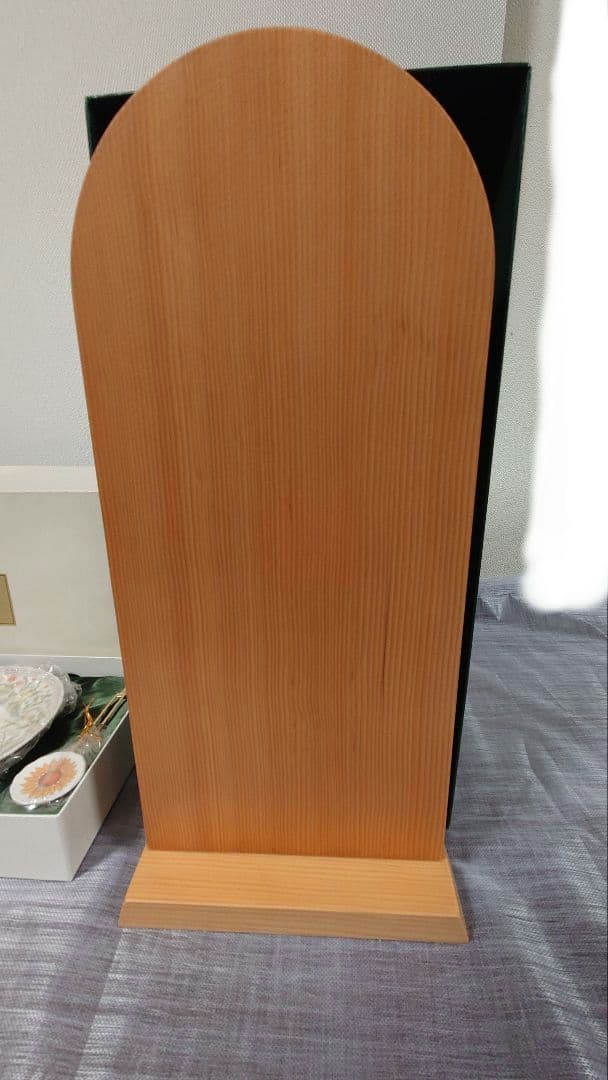 【Noritake】未使用 リンネ花時計 陶器 掛時計/置時計