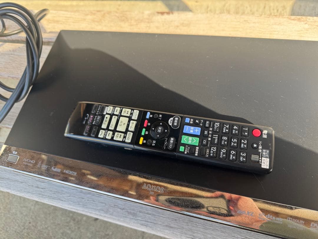 動作確認済みSHARP BD-W550SW ブルーレイレコーダー　2013年製