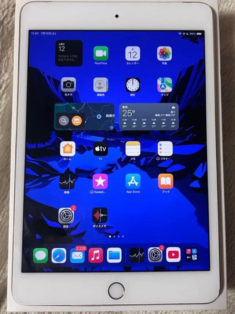 iPad本体 iPad mini 4 32GB Wi-Fi+celluar Apple