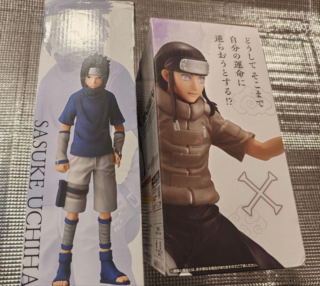 一番くじ　NARUTO　中忍試験編　サスケ　ネジ　フィギュア