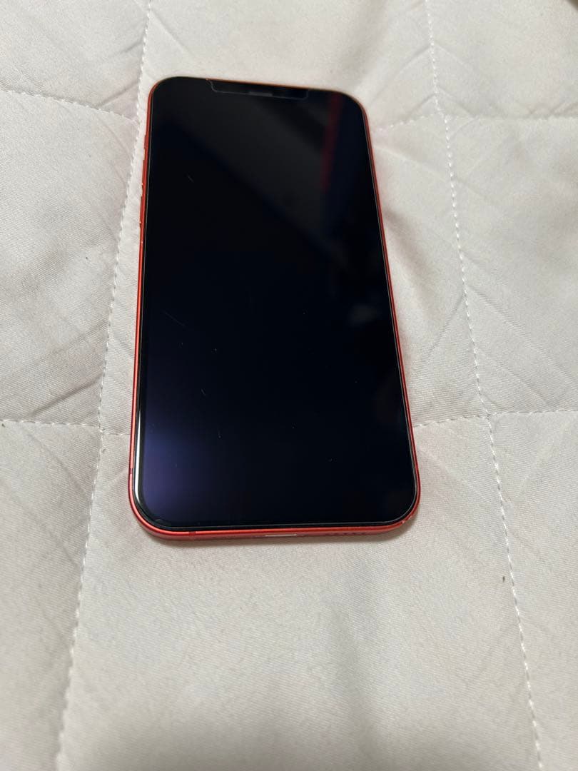iPhone12 128GB RED ジャンク 初期化済 タッチ不良 箱付