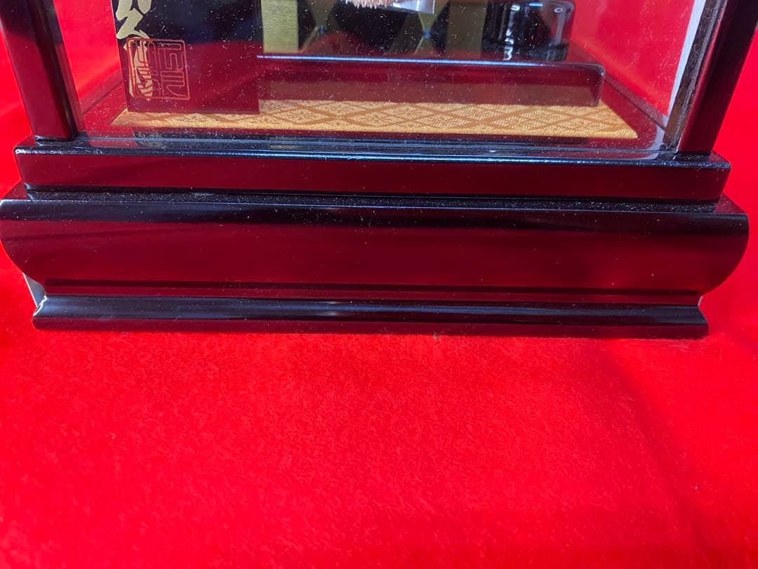 東京久月　破魔弓　ガラスケース・間口約１９×奥行約１７×高さ約１９㎝