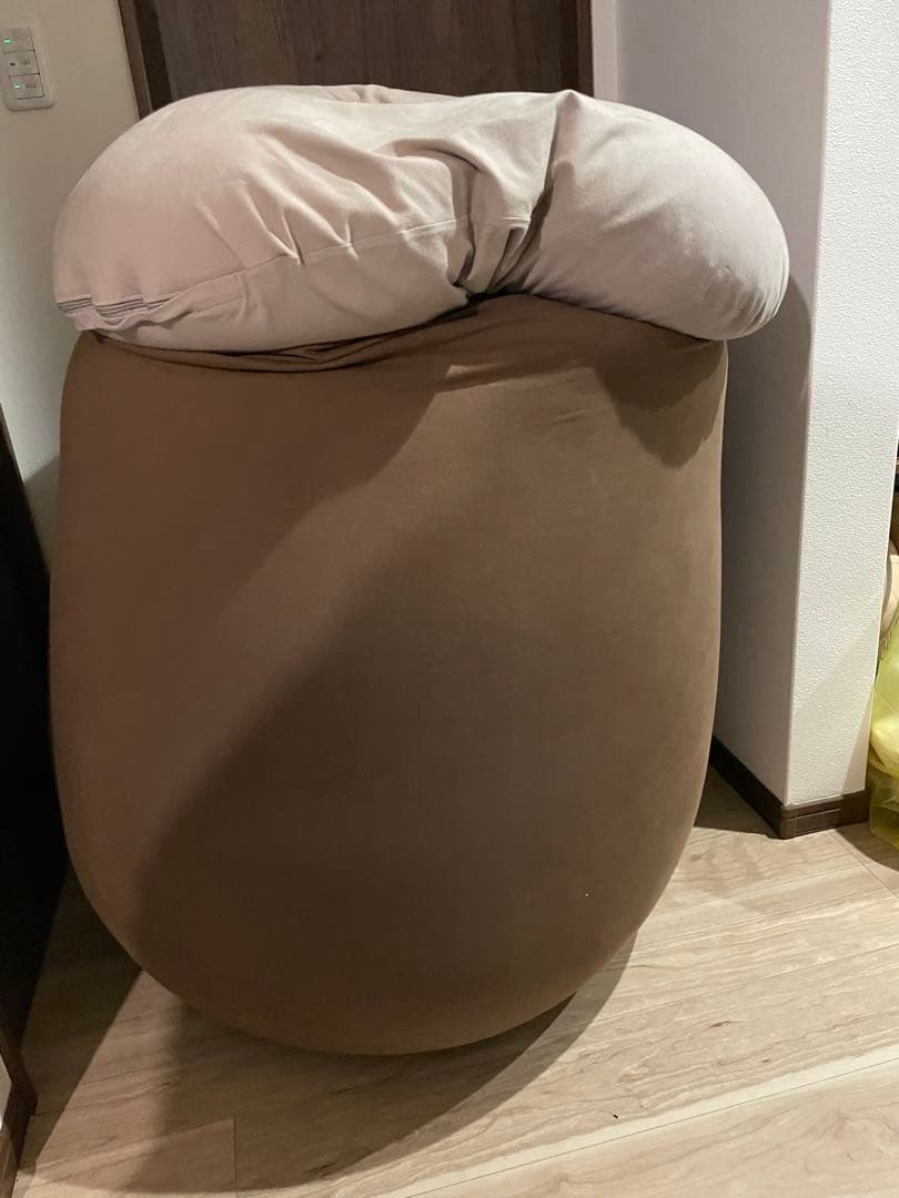 引き取り限定 ヨギボーMAX＋サポート カバー2色　ブラウン　ベージュ