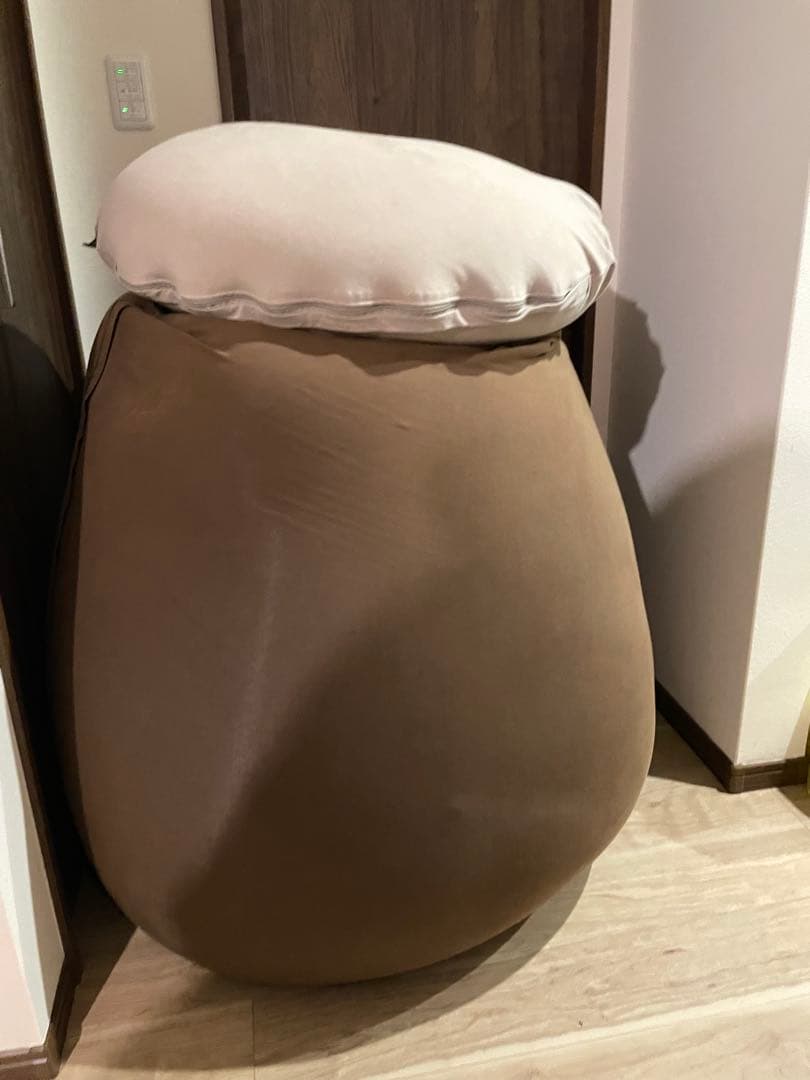 引き取り限定 ヨギボーMAX＋サポート カバー2色　ブラウン　ベージュ