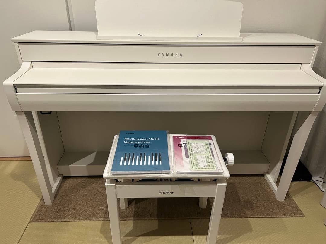 ヤマハ電子ピアノ　クラビノーバSCLP 7450 ホワイト　島村楽器