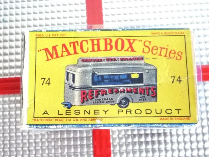 MATCHBOX N°74 MOBILE CANTEEN 1959