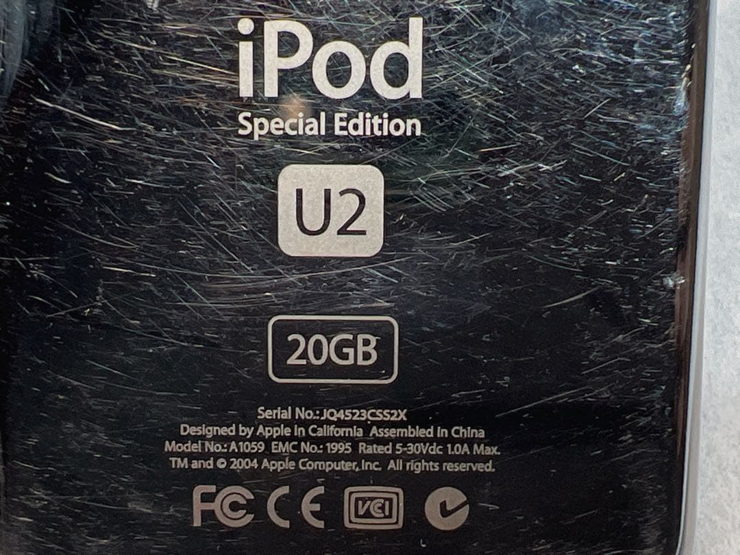 Apple iPod U2 スペシャルエディション (ジャンク)