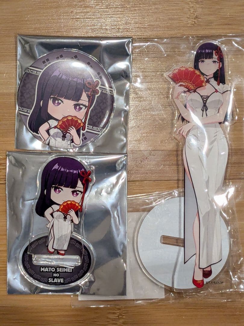 魔都精兵のスレイブ2　山城恋　出雲天花　蝦夷夜雲等 アクリルスタンド　計8点