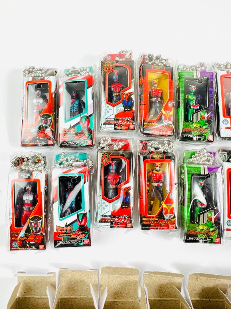 仮面ライダー ソフビパッケージチャーム　全１２種セットコンプリートx2