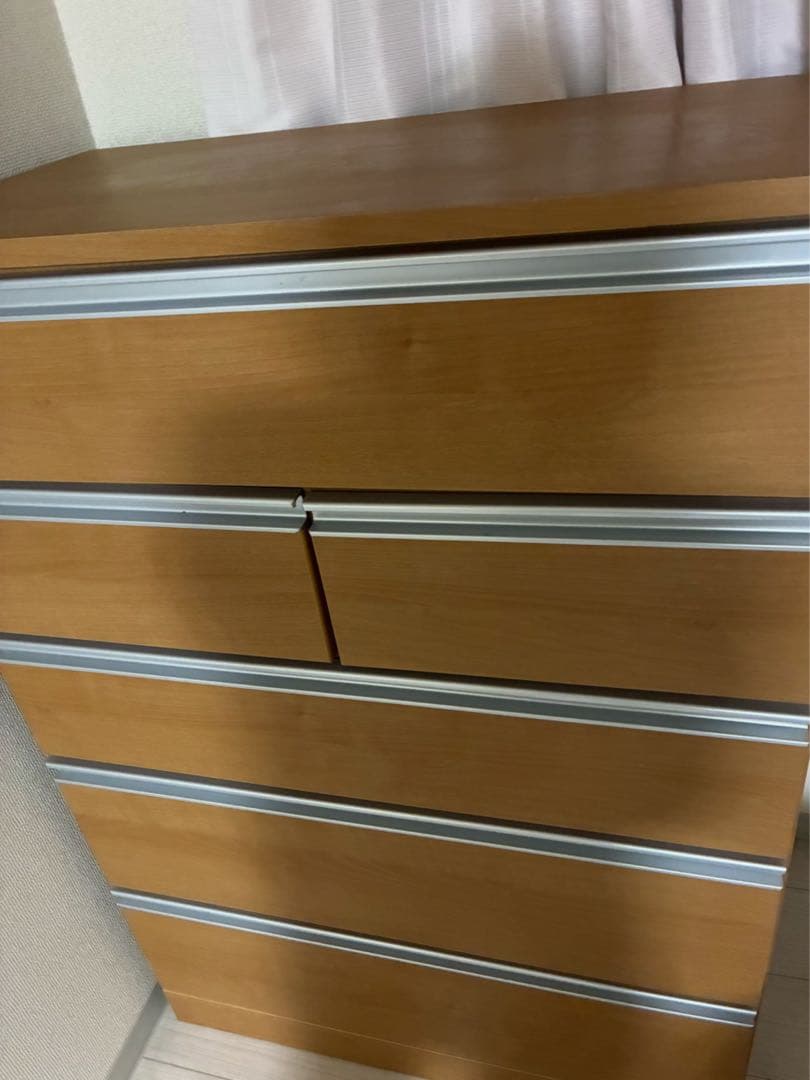 ナチュラルウッド チェスト 取りに来てくださる方でお願いします。