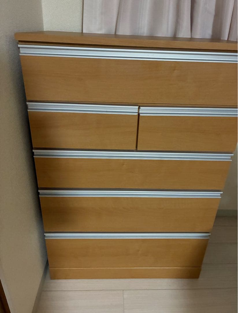 ナチュラルウッド チェスト 取りに来てくださる方でお願いします。