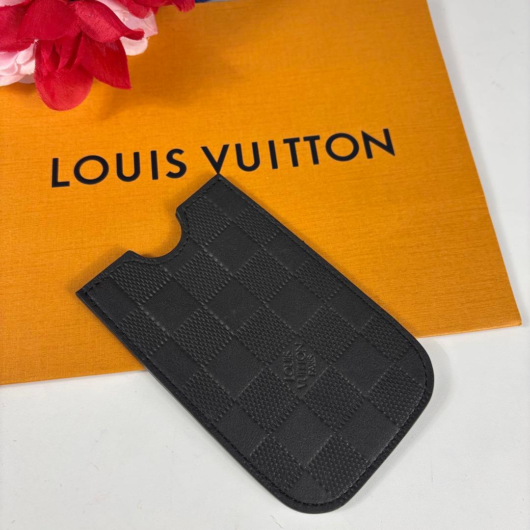 ルイヴィトン iPhone4・4Sソフトケース ダミエ・アンフィニ　美品