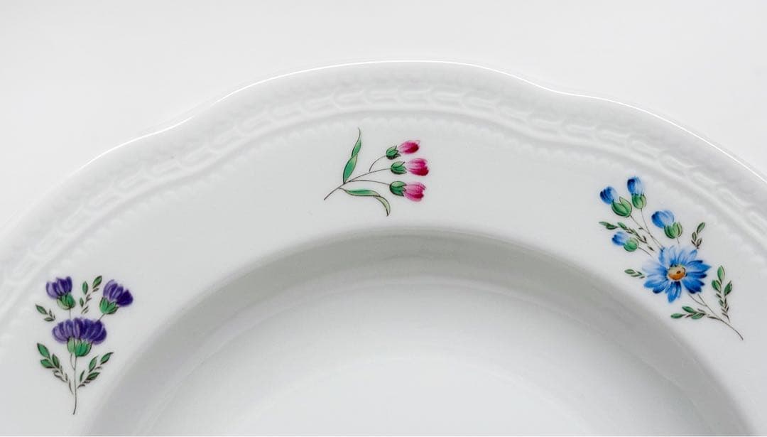 RichardGinoriリチャードジノリ ボンジョルノ フラワースーププレート