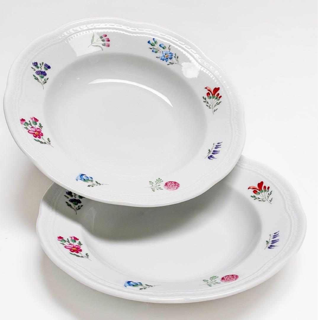 RichardGinoriリチャードジノリ ボンジョルノ フラワースーププレート