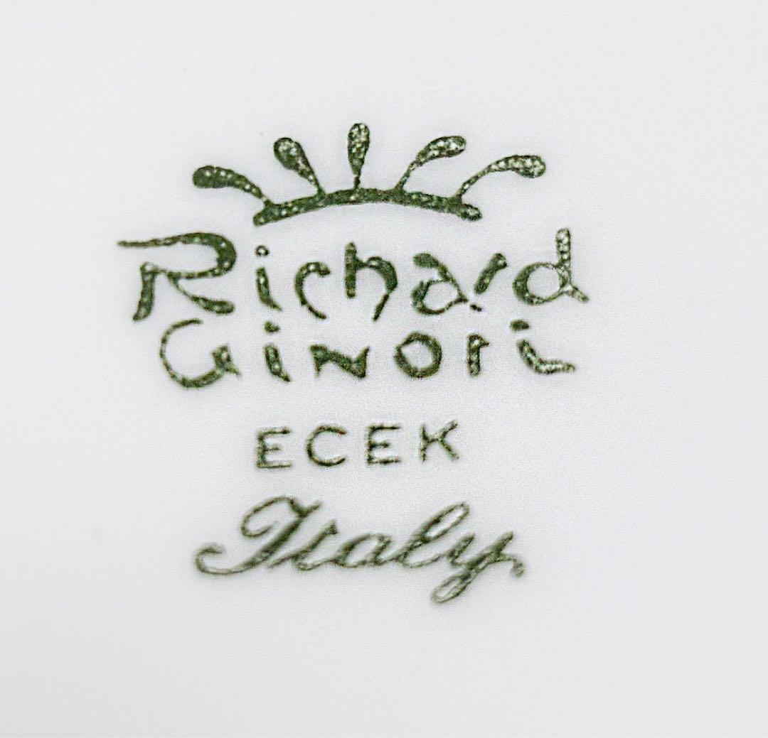 RichardGinoriリチャードジノリ ボンジョルノ フラワースーププレート