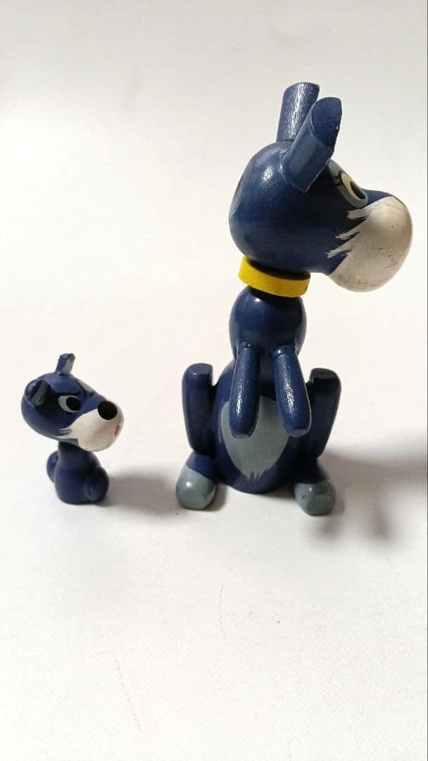 わんわん物語 犬の置物　こけし　レトロ　インテリア