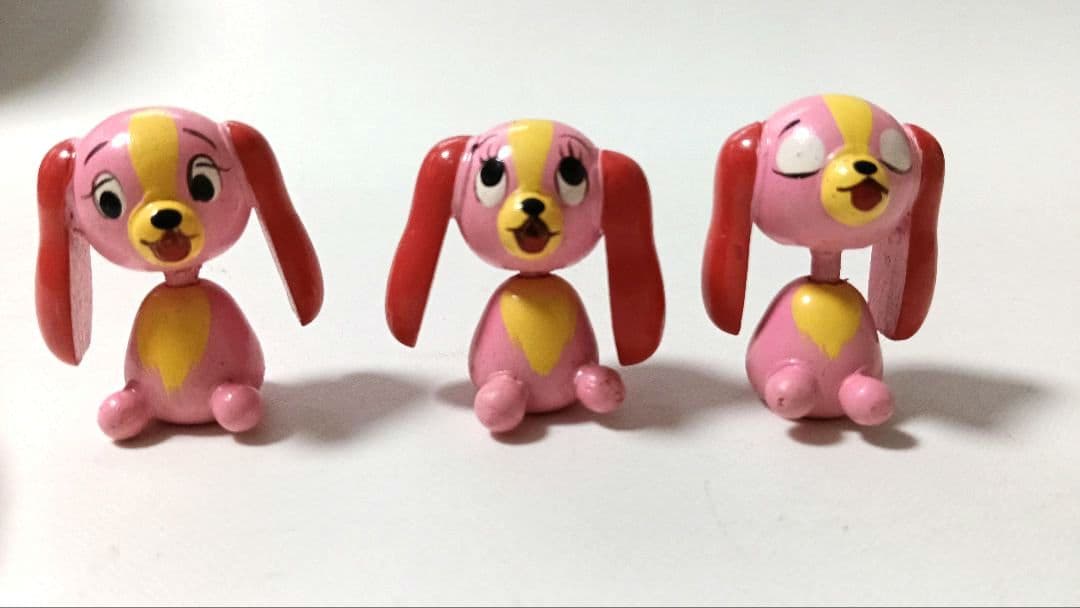 わんわん物語 犬の置物　こけし　レトロ　インテリア