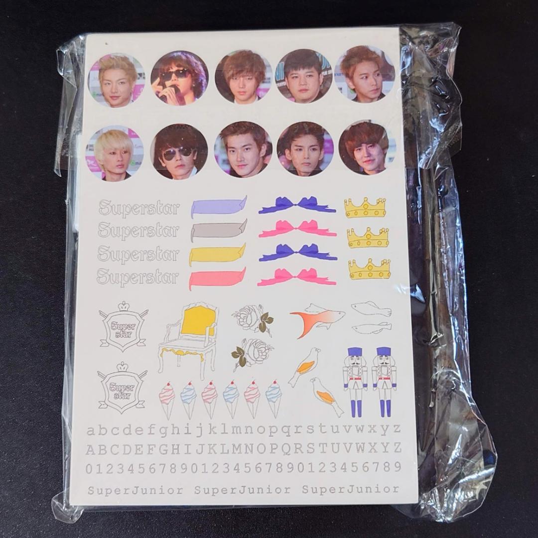 韓国★SUPER JUNIOR スーパージュニア ファンカフェ作成 ダイアリー