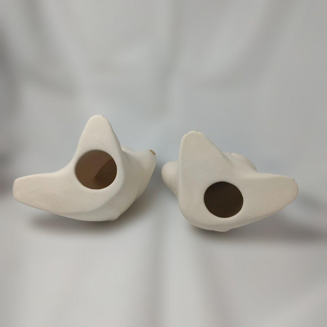 工房　輪葉葉　招き猫　湯布院　二体セット　A005