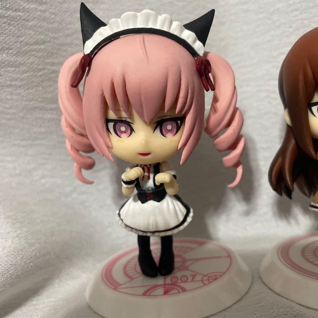 シュタインズゲート　牧瀬紅莉栖　フェイリスニャンニャン　フィギュア　ちびきゅん