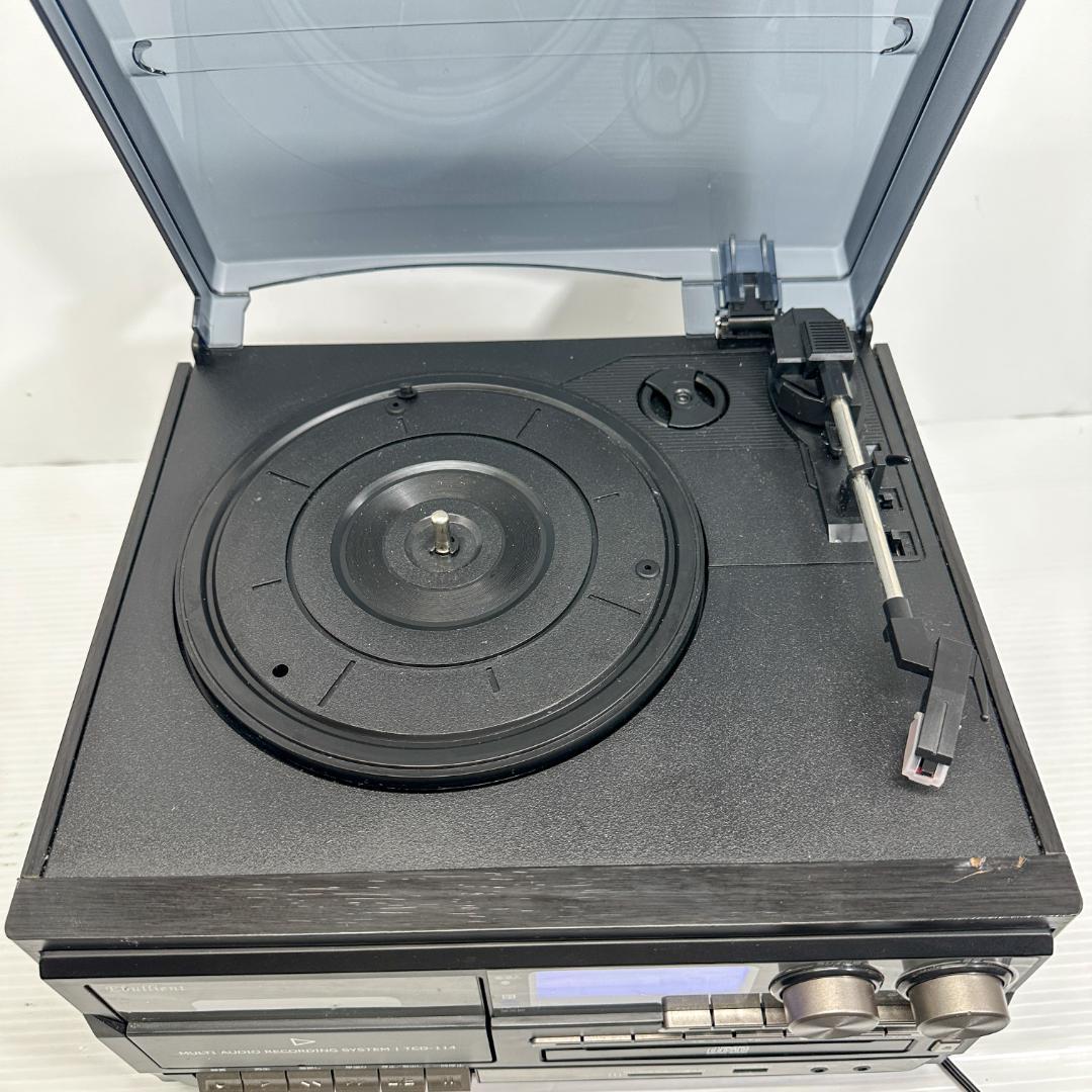 とうしょう コンパクトマルチプレーヤー TCD-114 レコード テープ