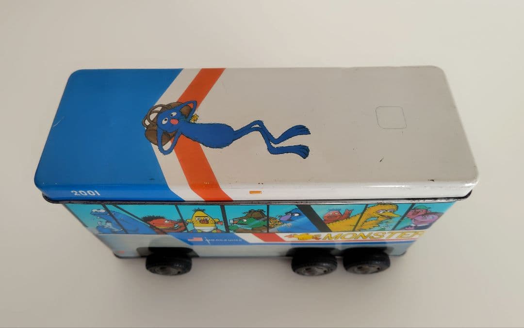 ヴィンテージ　USJ セサミストリート　ポップコーンケース　お菓子缶　4個