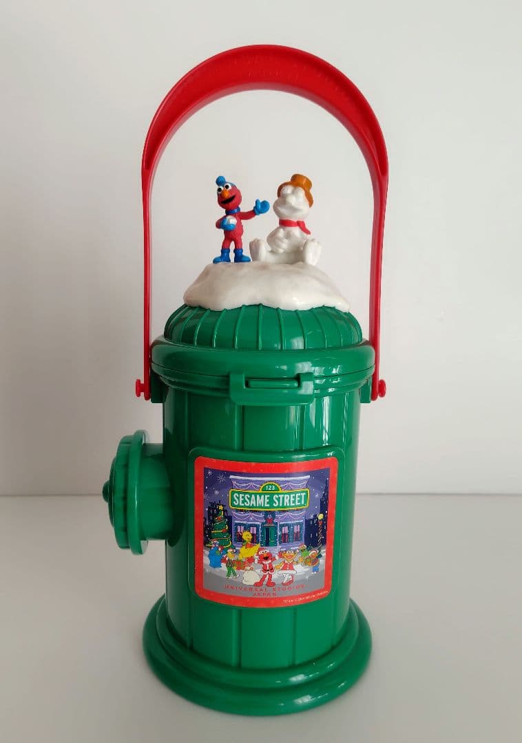 ヴィンテージ　USJ セサミストリート　ポップコーンケース　お菓子缶　4個