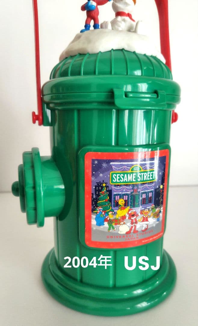 ヴィンテージ　USJ セサミストリート　ポップコーンケース　お菓子缶　4個