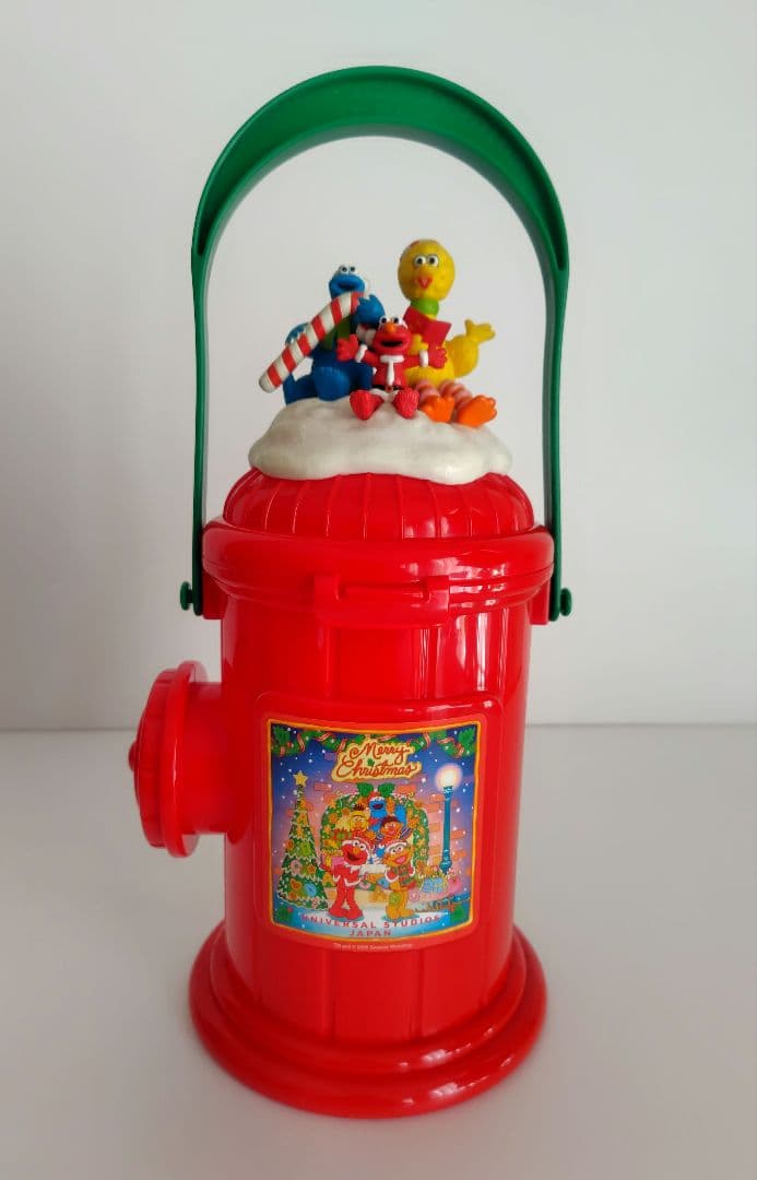 ヴィンテージ　USJ セサミストリート　ポップコーンケース　お菓子缶　4個